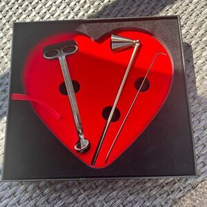 Ronxs Candle Accessory Set Wick Trimmer Candle Snuffer Candle Wick Dipper W Tray